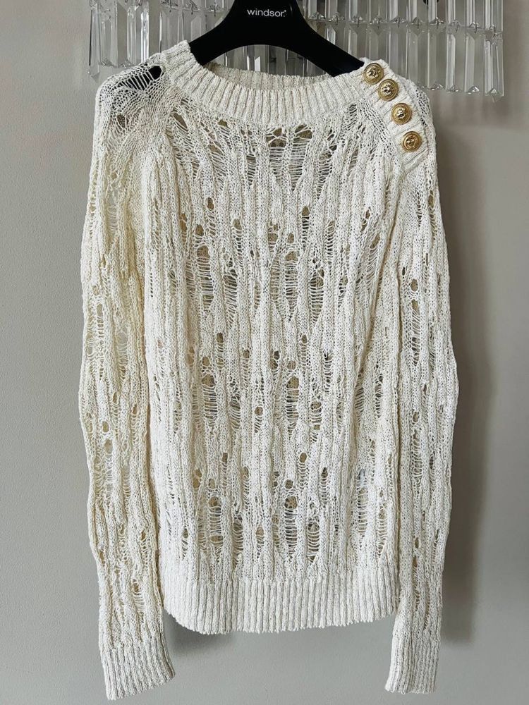 Balmain Balmain Jumper Sweater Size S / US 4 / IT 40 - 1 Thumbnail