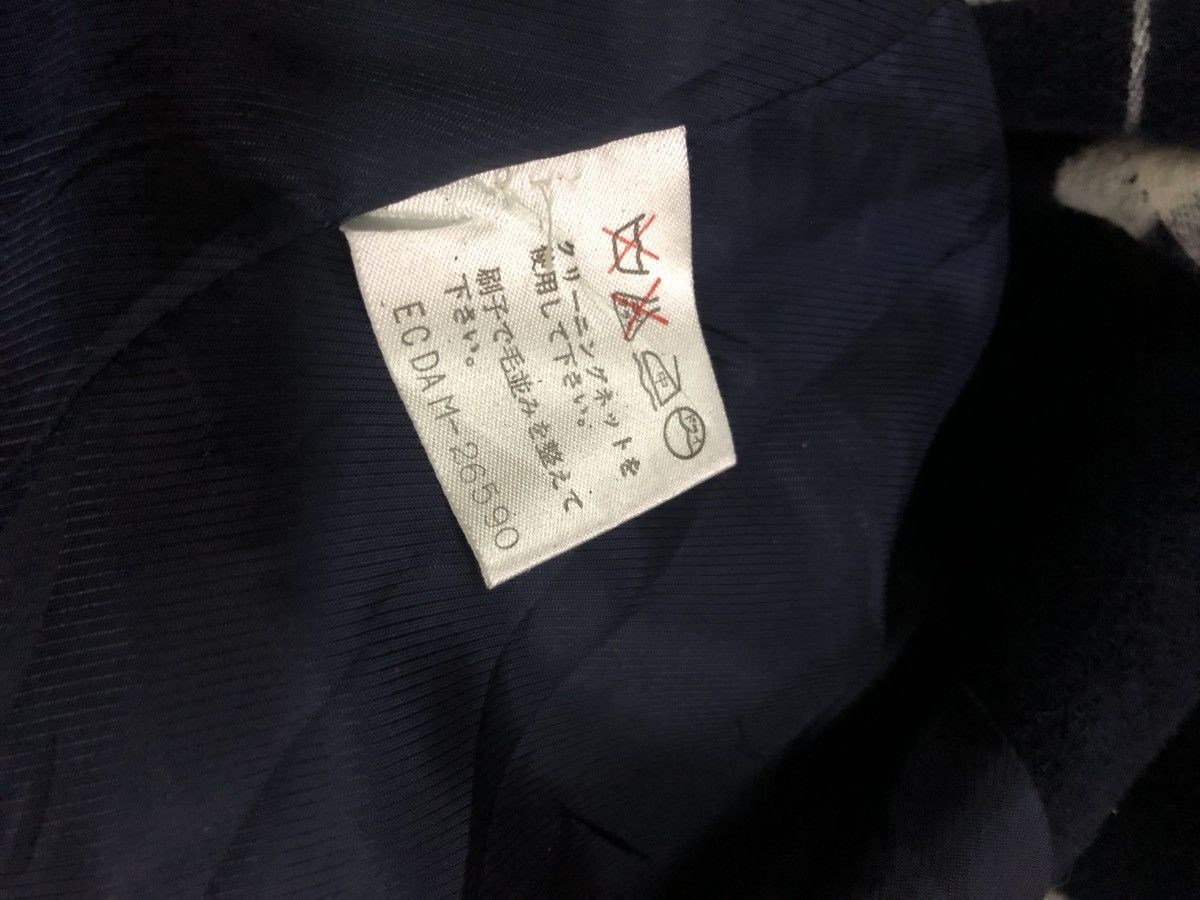Courreges × Vintage Vintage Courreges Check Wool Harringbone Jacket Size M / US 6-8 / IT 42-44 - 5 Thumbnail