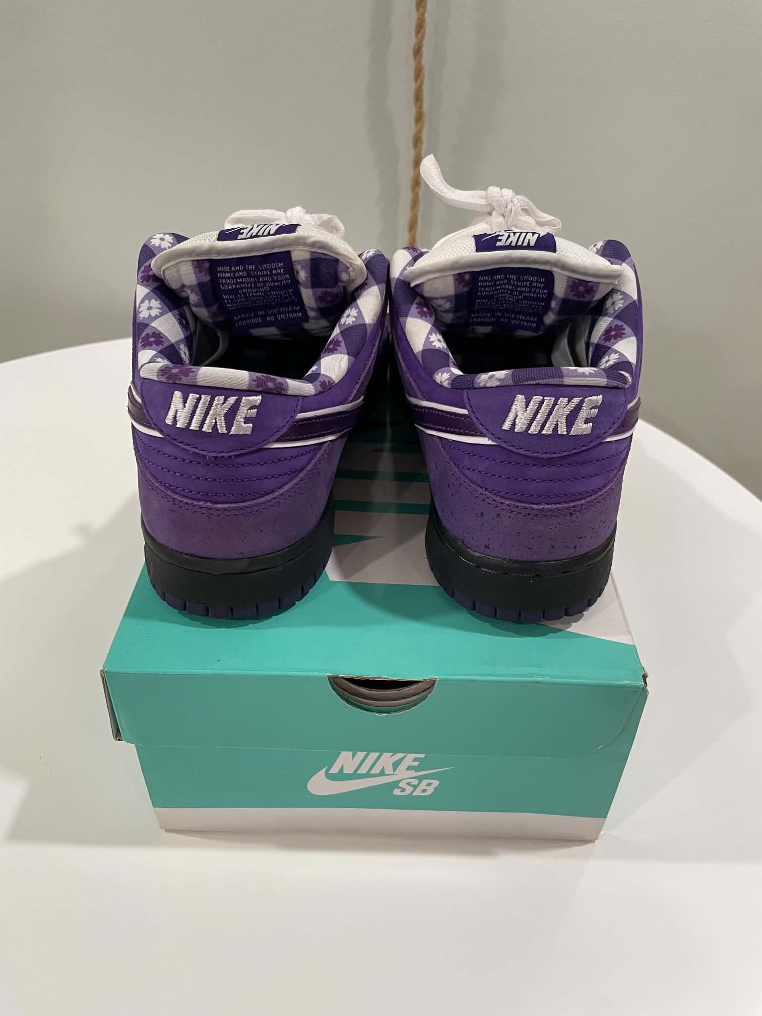 Nike Nike SB Dunk Low Concepts Purple Lobster Size US 9 / EU 42 - 3 Thumbnail