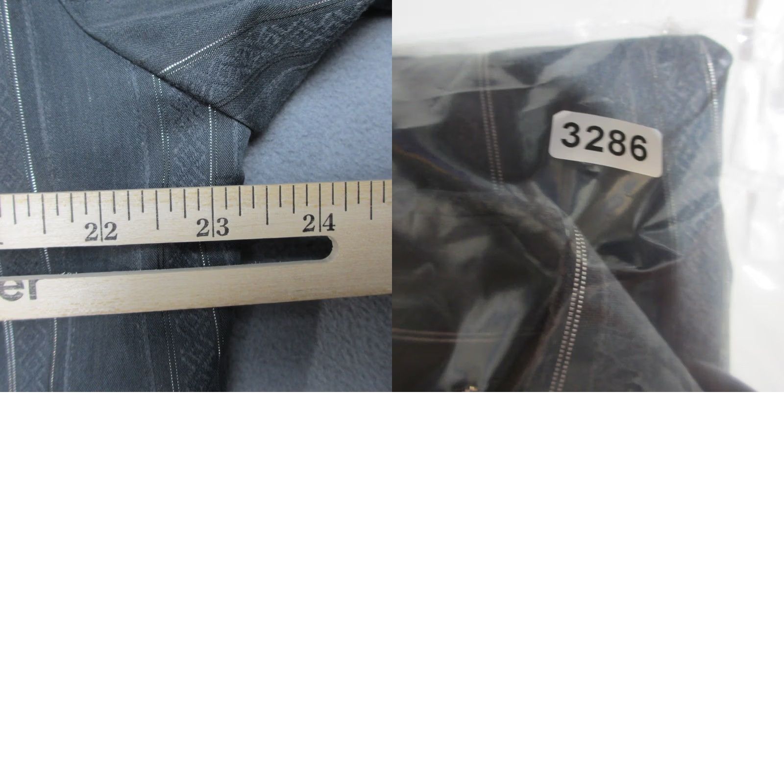 Vintage VINTAGE Panhandle Slim Shirt Mens XL Gray Striped Western Pocket Snap Pearl 16.5X35 Regular Size US XL / EU 56 / 4 - 8 Thumbnail