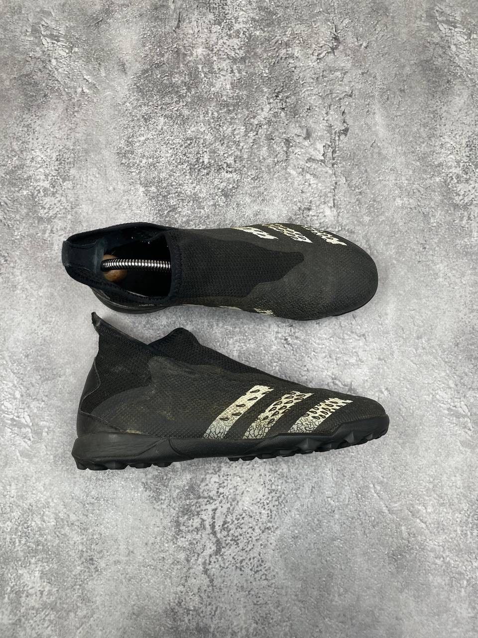 Adidas Adidas Predator Men Football Shoes TF Black Size US 7 / EU 40 - 1 Thumbnail