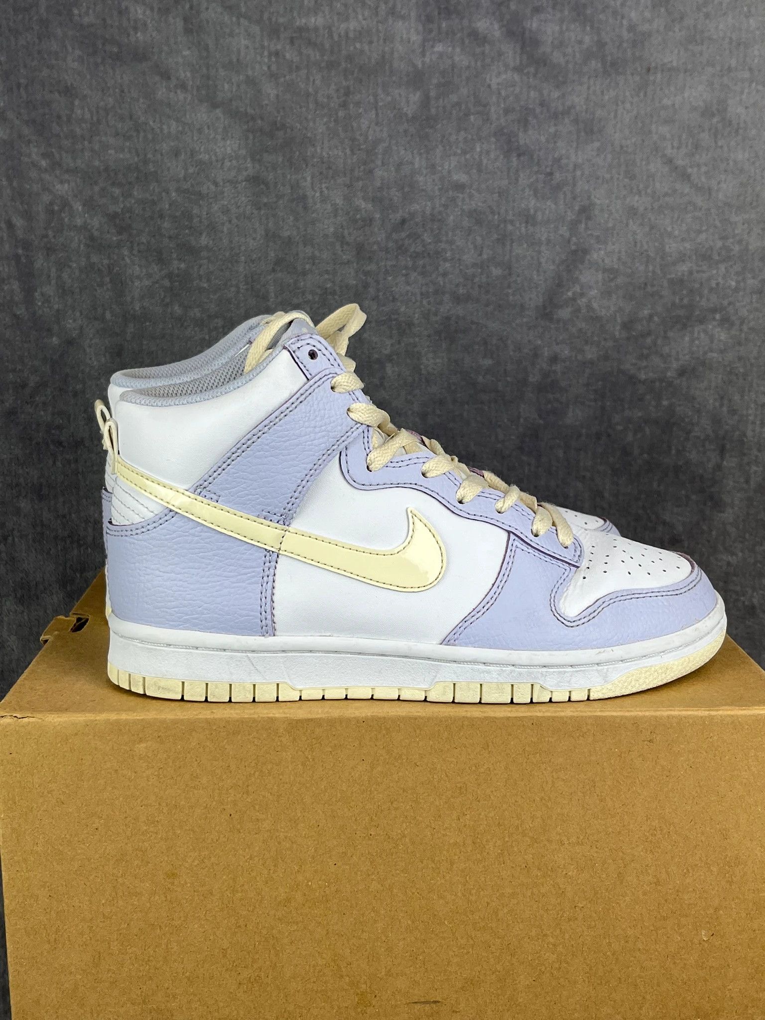 Nike Nike Dunk High pastel blue cream vintage sneakers Size US 5 / EU 37 - 5 Thumbnail