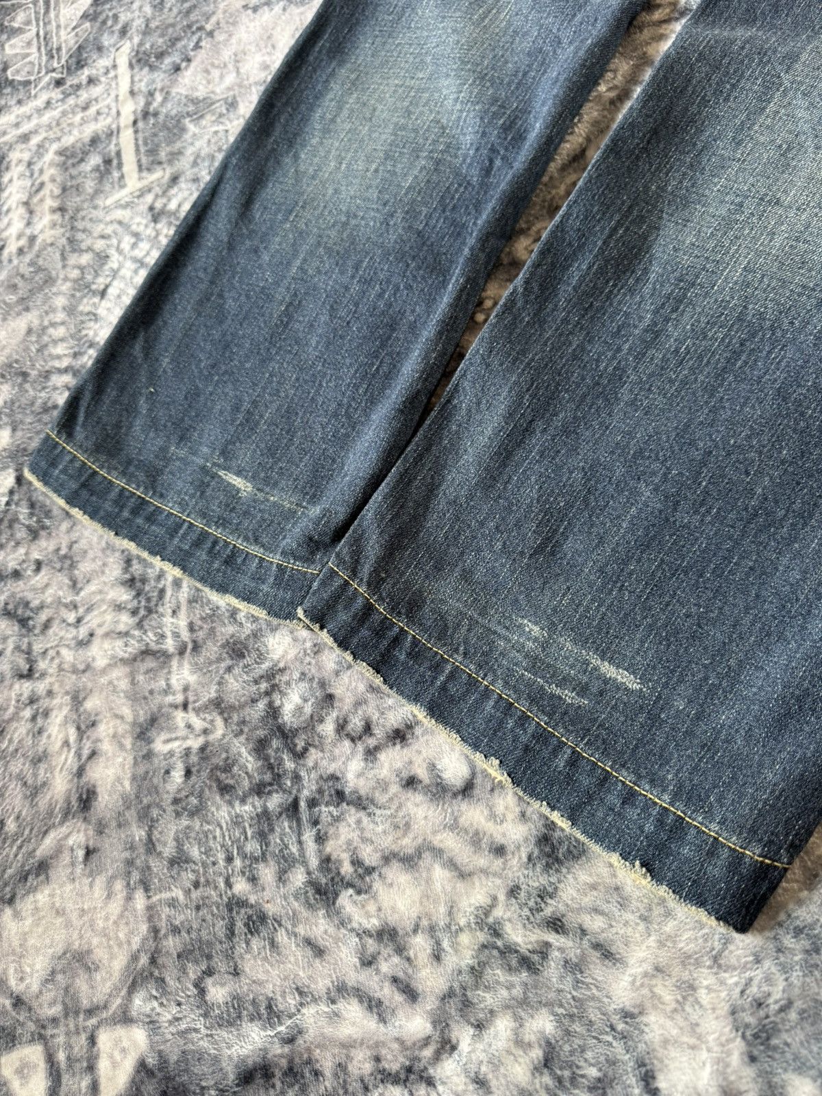 Japanese Brand JohnBull Japan Carpenter Wide Leg Flared Jeans Size US 29 - 19 Thumbnail