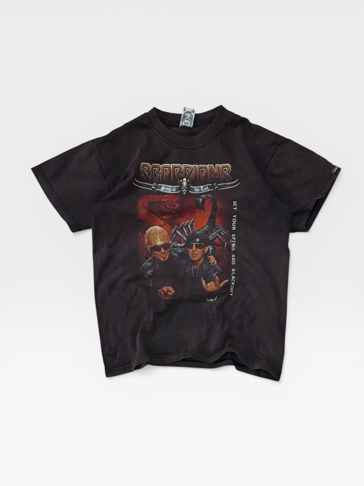 Vintage Scorpions Mexican B T-Shirt Size US M / EU 48-50 / 2 - 1 Thumbnail