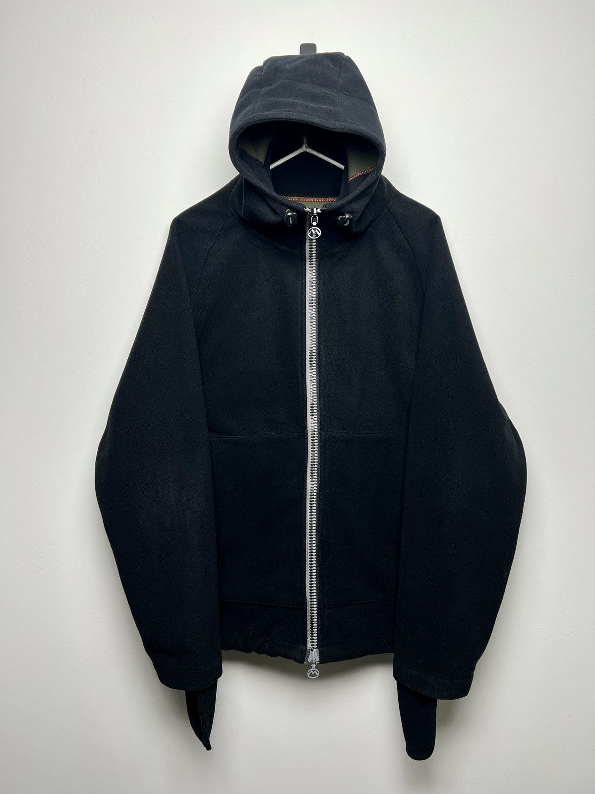image of Archival Clothing x Maharishi Ds 1999 Proline Textile Waterproof Jacket in Black, Men's (Size Large