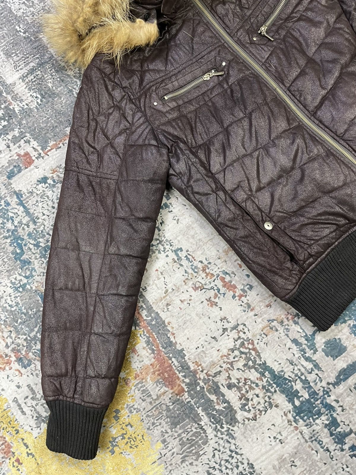 Le Grande Bleu (L.G.B.) Commontage Standard Fur Puff Jacket Size US S / EU 44-46 / 1 - 4 Thumbnail