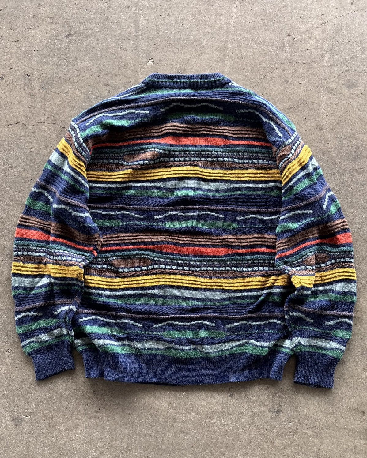 Japanese Brand Coogi Style Stravin 3d Knitted Size US XL / EU 56 / 4 - 7 Thumbnail