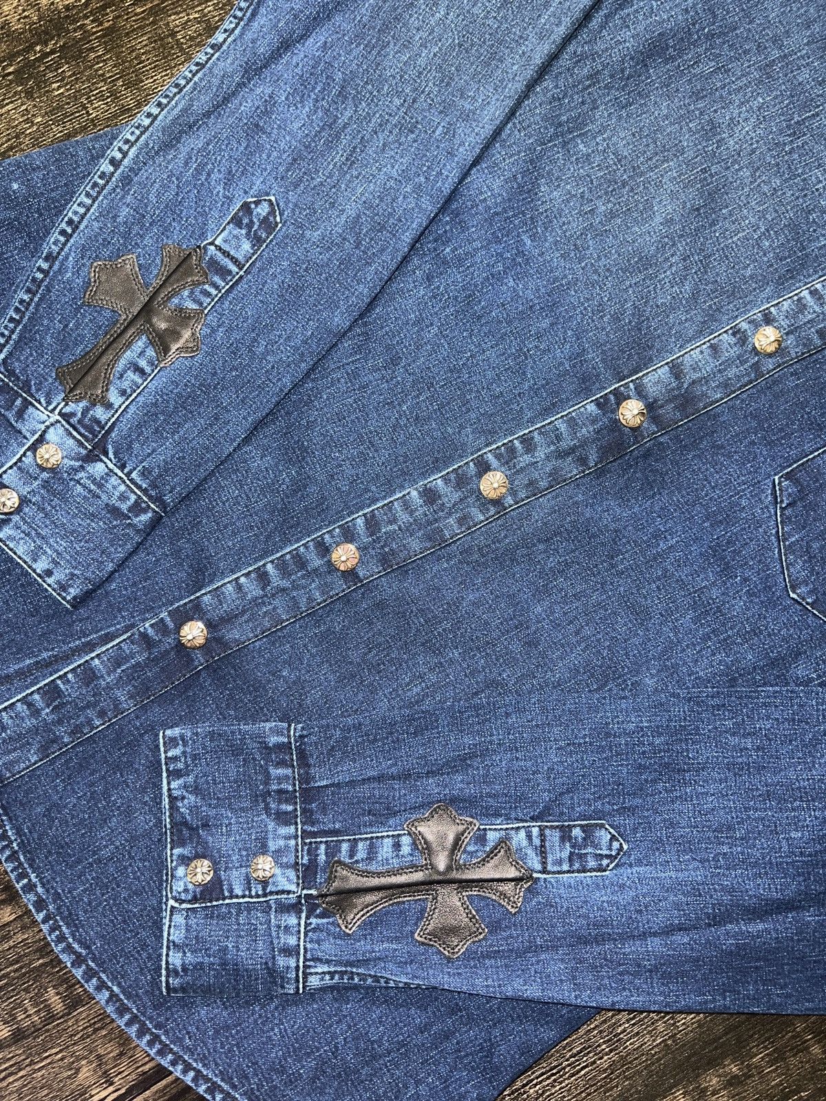 Chrome Hearts Chrome Hearts Button Up Size US L / EU 52-54 / 3 - 4 Thumbnail