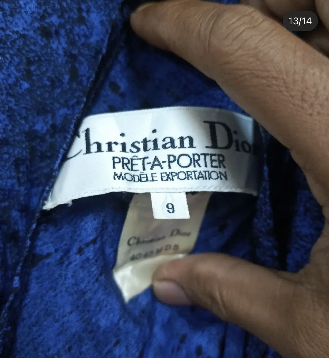Christian Dior Monsieur Vintage Christian Dior Button Down Shirt Blouse Size M / US 6-8 / IT 42-44 - 3 Thumbnail