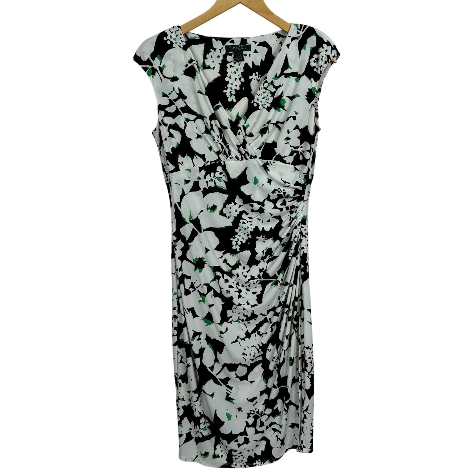 black jersey midi dress with sleeves Black Jersey Organza Sleeve Elin Dress main image 1