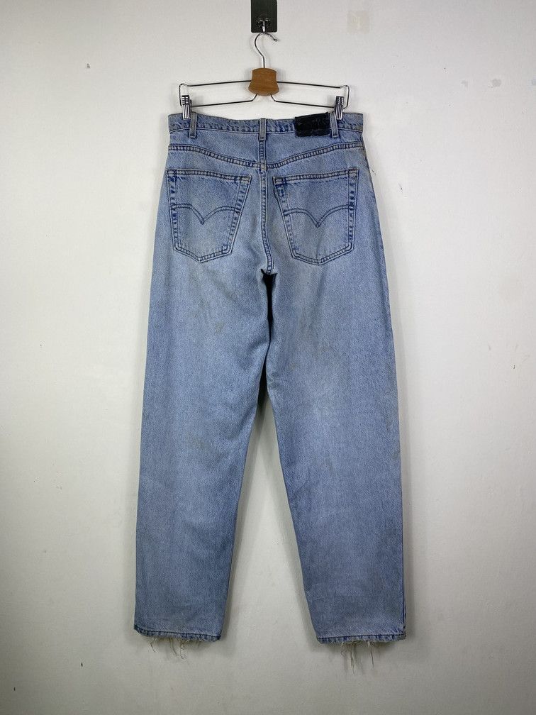 Levi's Vintage Clothing × Vintage RARE Vintage Levis 90s Baggy Silvertab loosedirty distressed Size US 32 / EU 48 - 8 Thumbnail