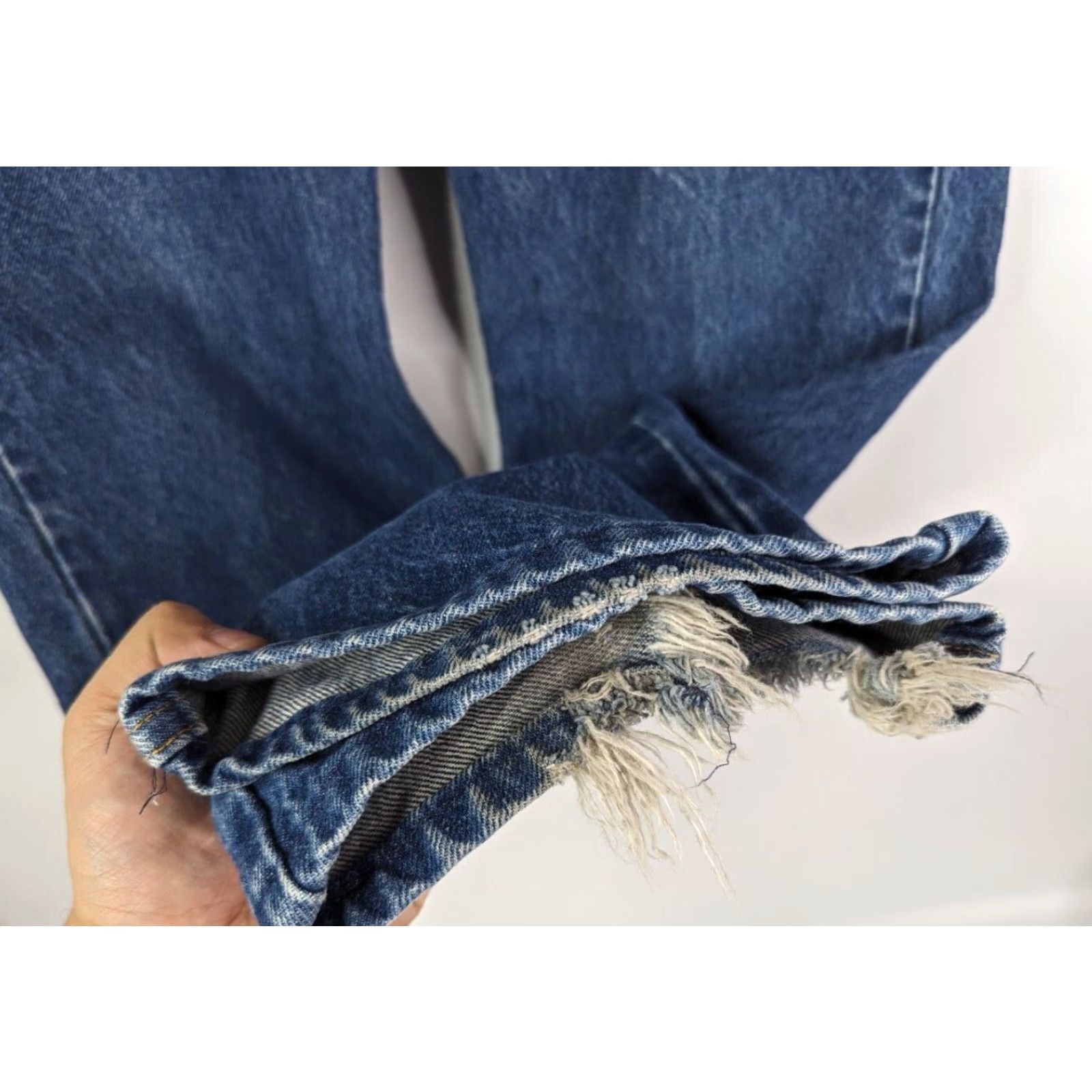 Levi's VINTAGE Levi’s Jeans 517 Boot Cut Distressed Straight Red Tab Men’s 36x27 Size US 36 / EU 52 - 3 Thumbnail