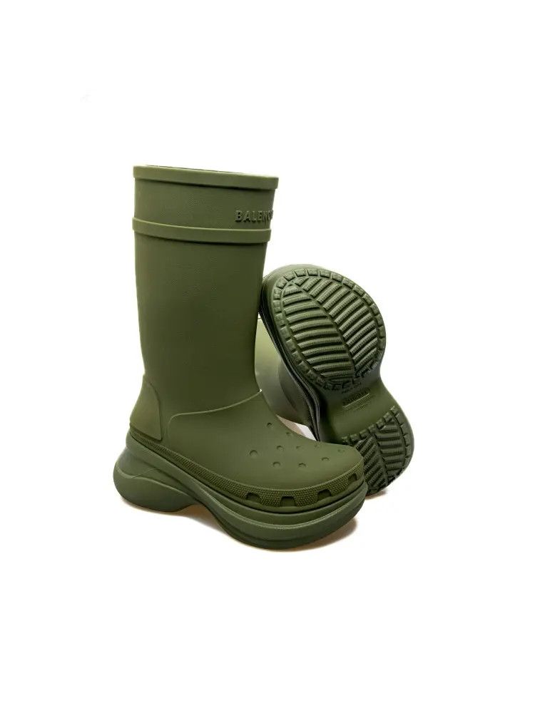 Balenciaga × Crocs o1in1g0724 Crocs™ Boots in Green Size US 12 / EU 45 - 3 Thumbnail