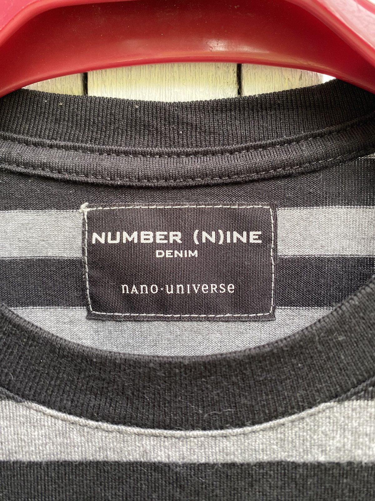 NANO universe × Number (N)ine Number Nine X Nano Universe Kurt Cobain Jail Stripe L/S T Size US S / EU 44-46 / 1 - 5 Thumbnail