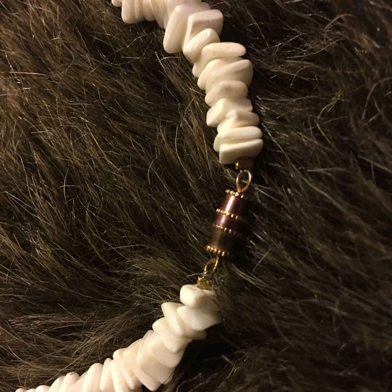 Vintage Vintage white coral beaded necklace Size ONE SIZE - 7 Thumbnail