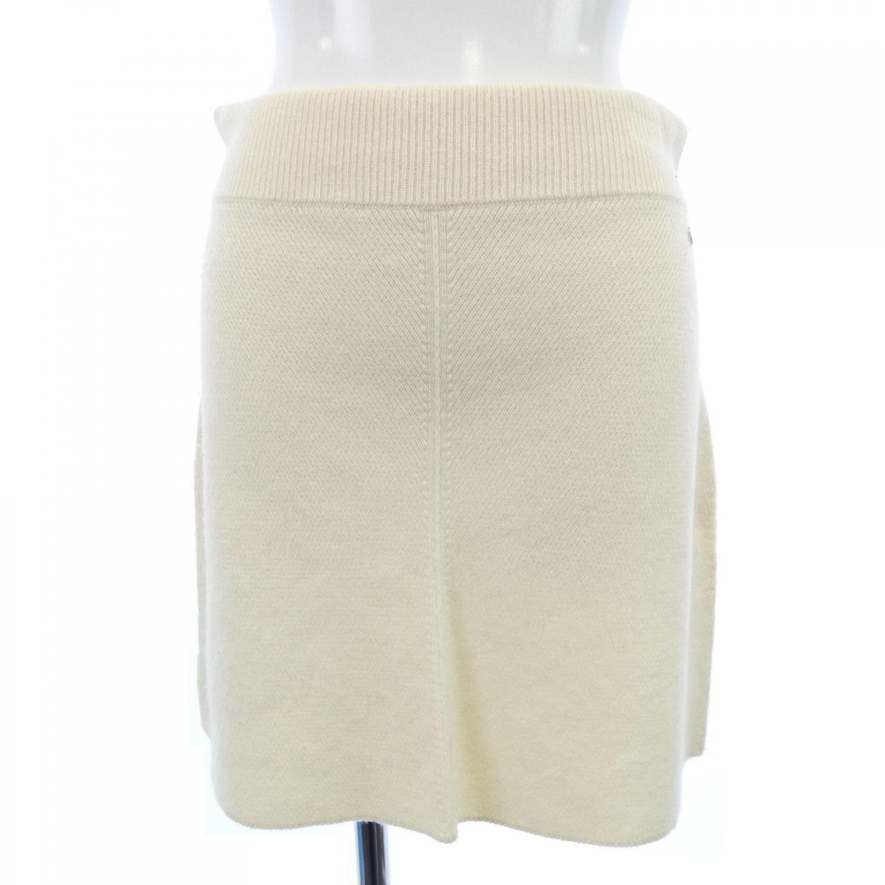 Hermes Hermes Hermes Clou de Selle Cashmere Skirt Textile Skirts DUTY FREE for USA Size ONE SIZE - 1 Thumbnail