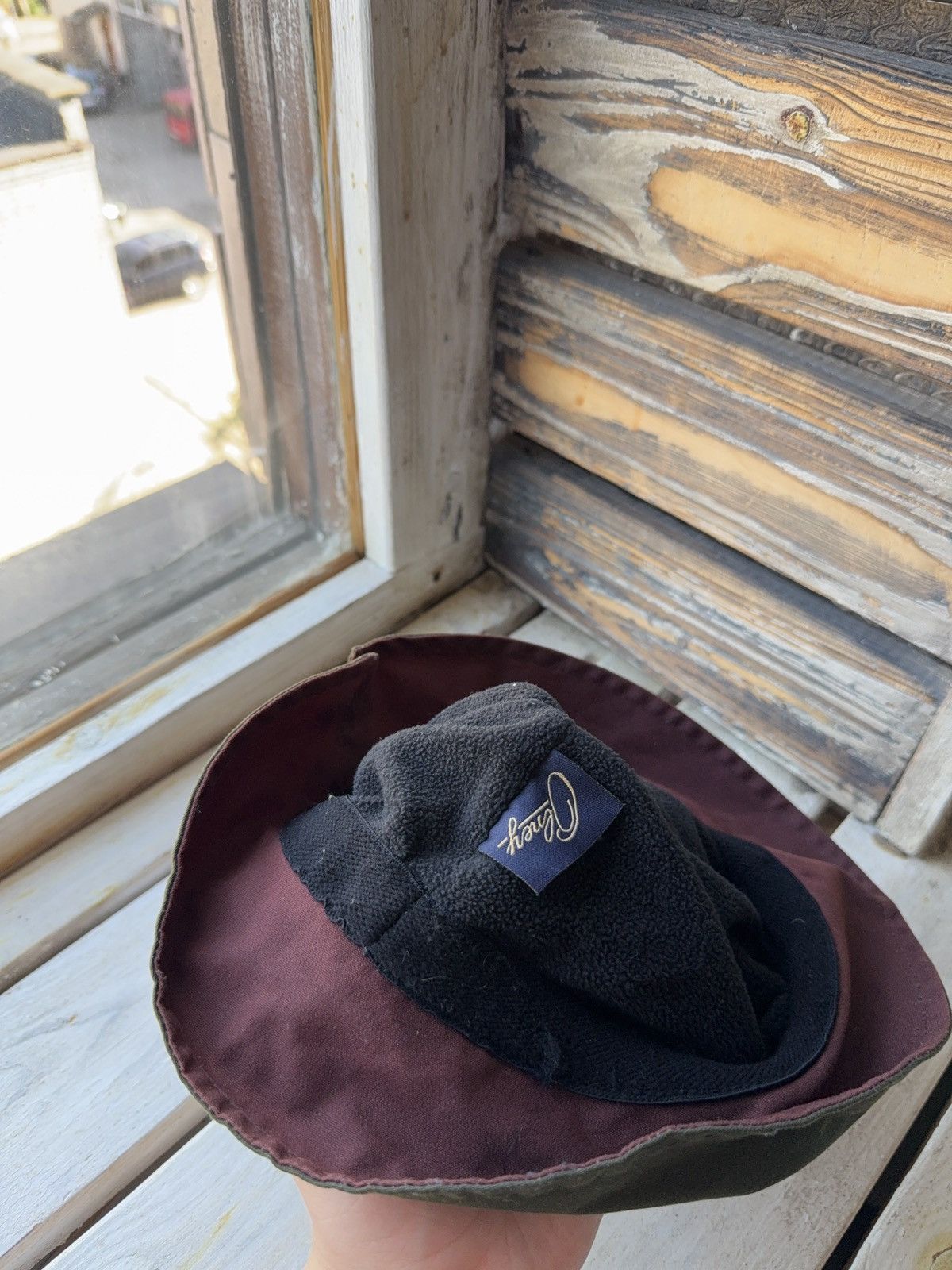 Other Vintage Olney Bucket Hat – Reversible Fleece-Lined UK Made Size ONE SIZE - 9 Thumbnail