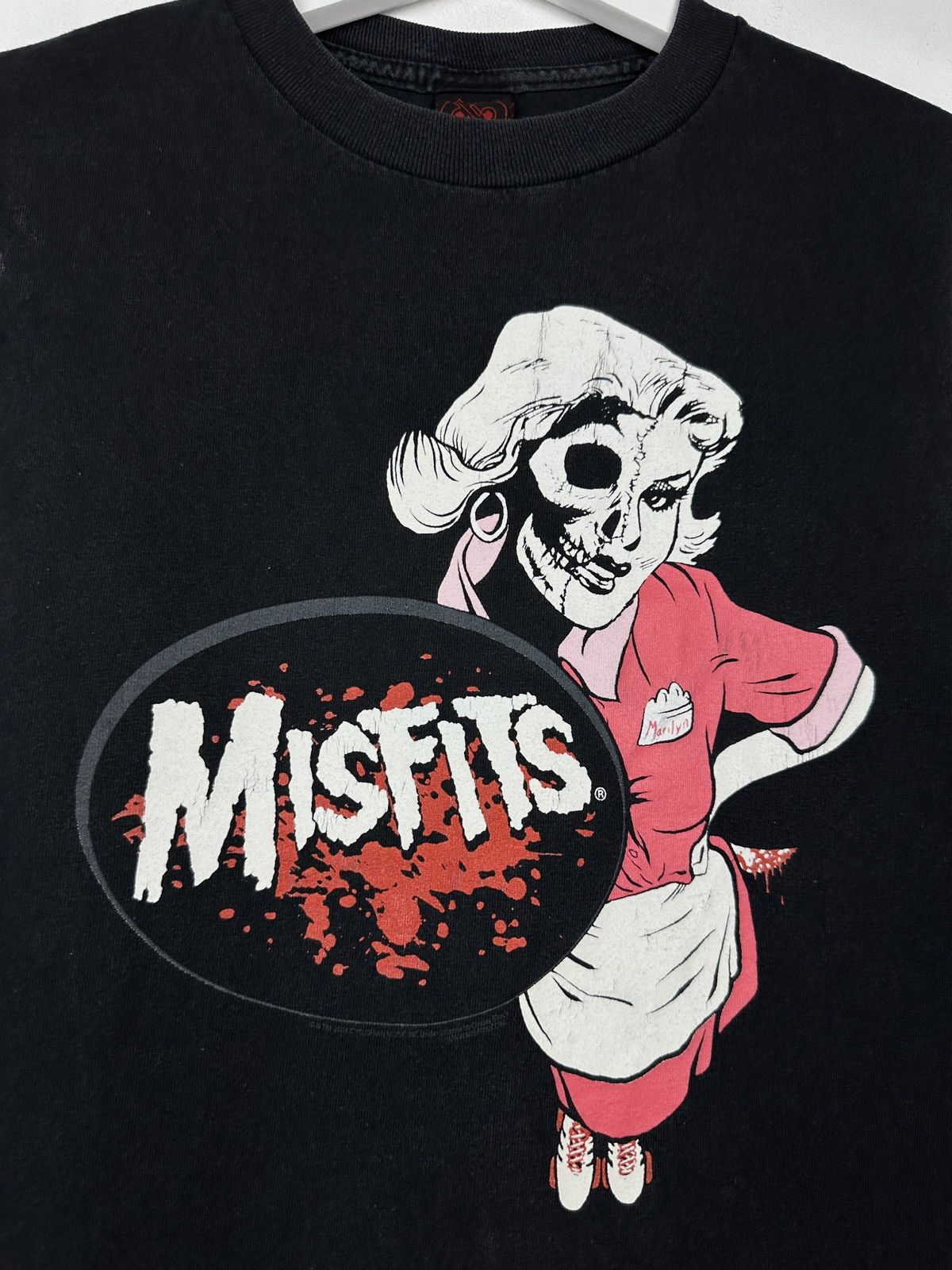 Band Tees Vintage Misfits Marilyn Graphic Punk Rock Band T Shirt Tee Size US S / EU 44-46 / 1 - 3 Thumbnail