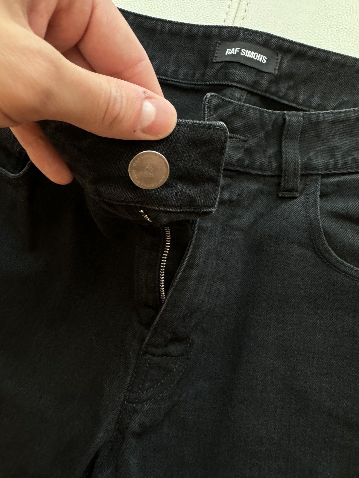 Raf Simons Raf Simons Denim “RS LOGO” Size US 30 / EU 46 - 6 Thumbnail