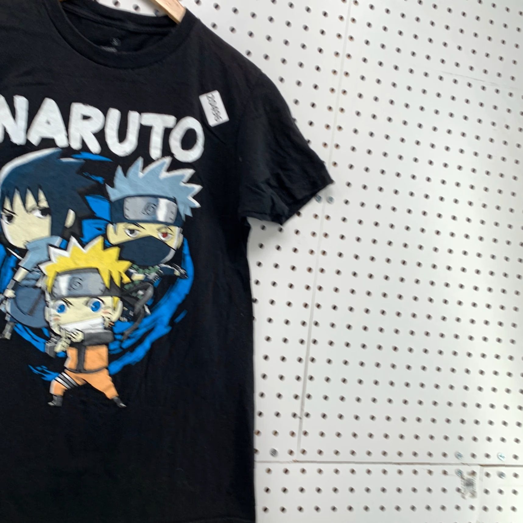 Ripple Junction Naruto Anime Shirt Black Ripple Junction Adult Small Short Sleeve 16.5x27 Mens Shirt Naruto Anime Black Ripple Junction Small 16.5x27 Size US S / EU 44-46 / 1 - 4 Thumbnail