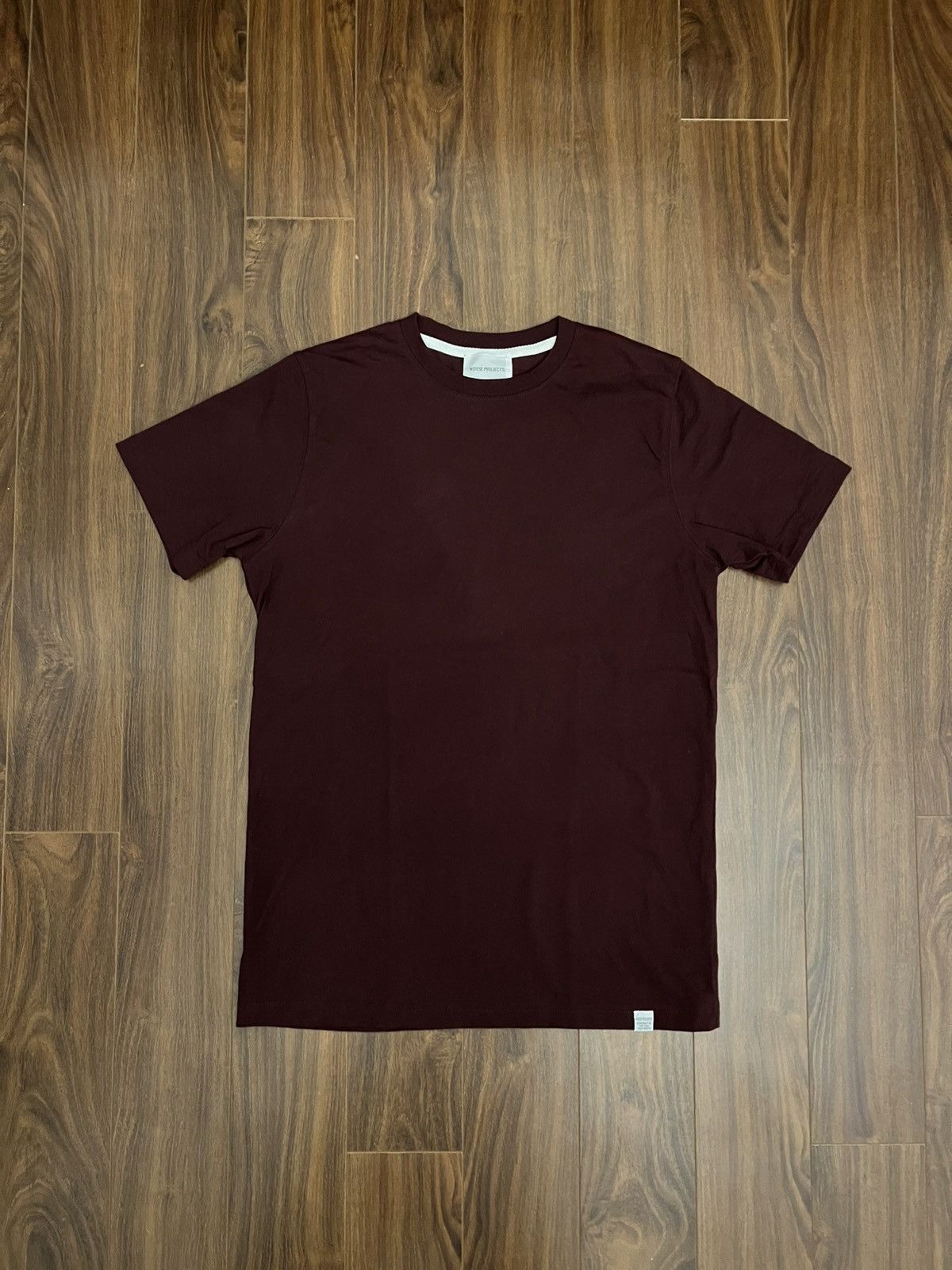 Norse Projects Norse Projects Maroon Blank Tee Size US S / EU 44-46 / 1 - 1 Thumbnail