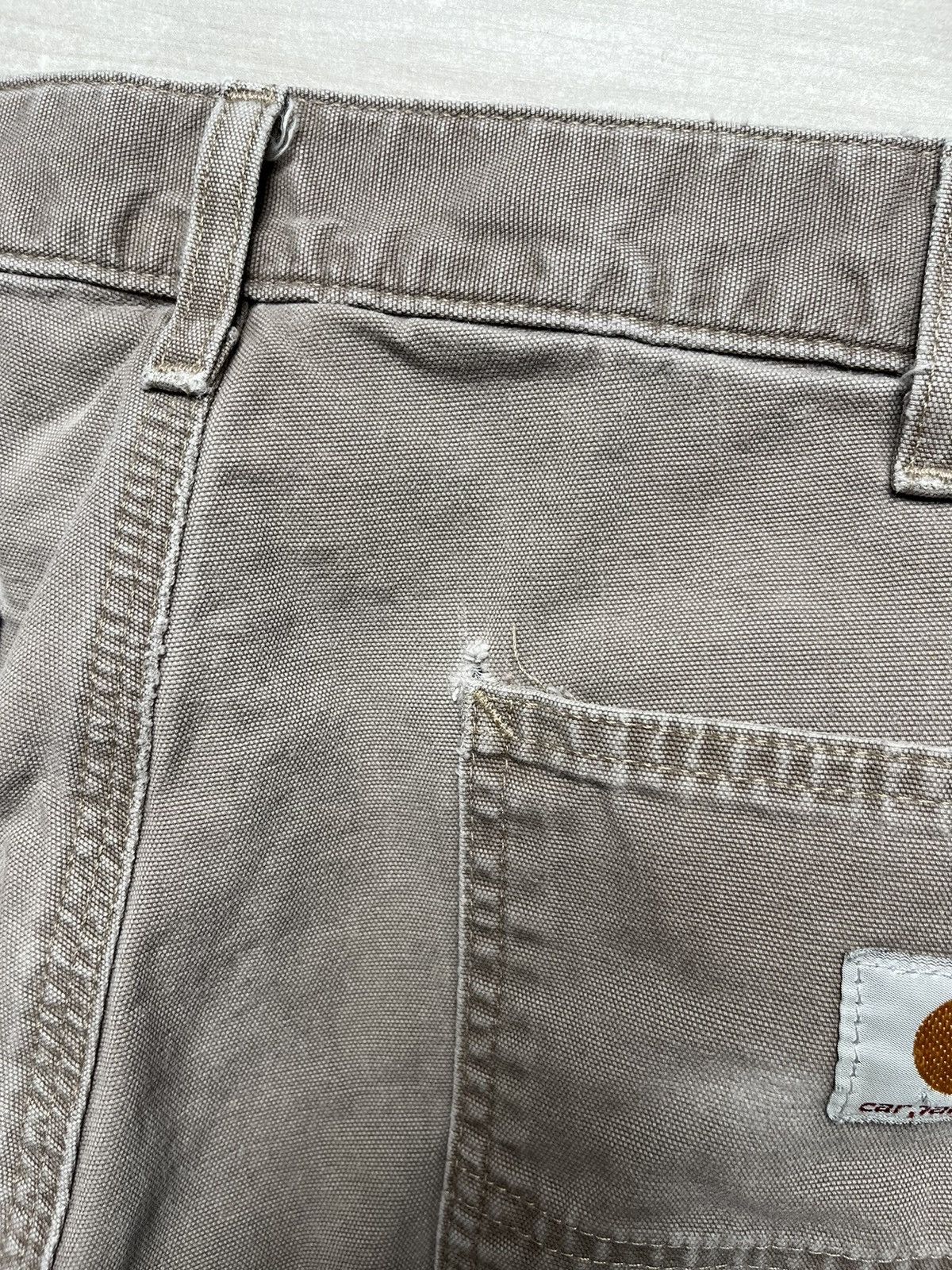 Carhartt Vintage Thrashed Carhartt pants Sz:34x28 tag:34x30 Size US 34 / EU 50 - 7 Thumbnail
