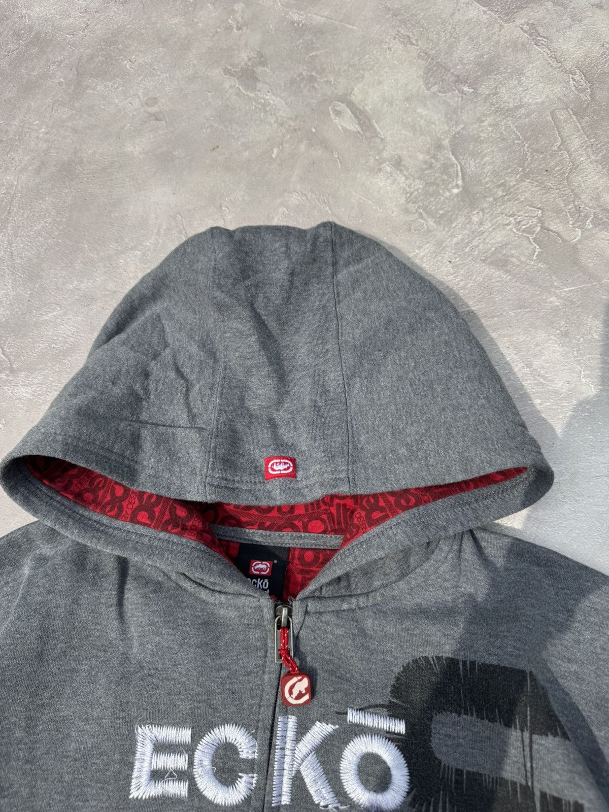 Ecko Unltd. Vintage Ecko Untdl Unisex Graffiti Zip Hoodie Size US M / EU 48-50 / 2 - 7 Thumbnail