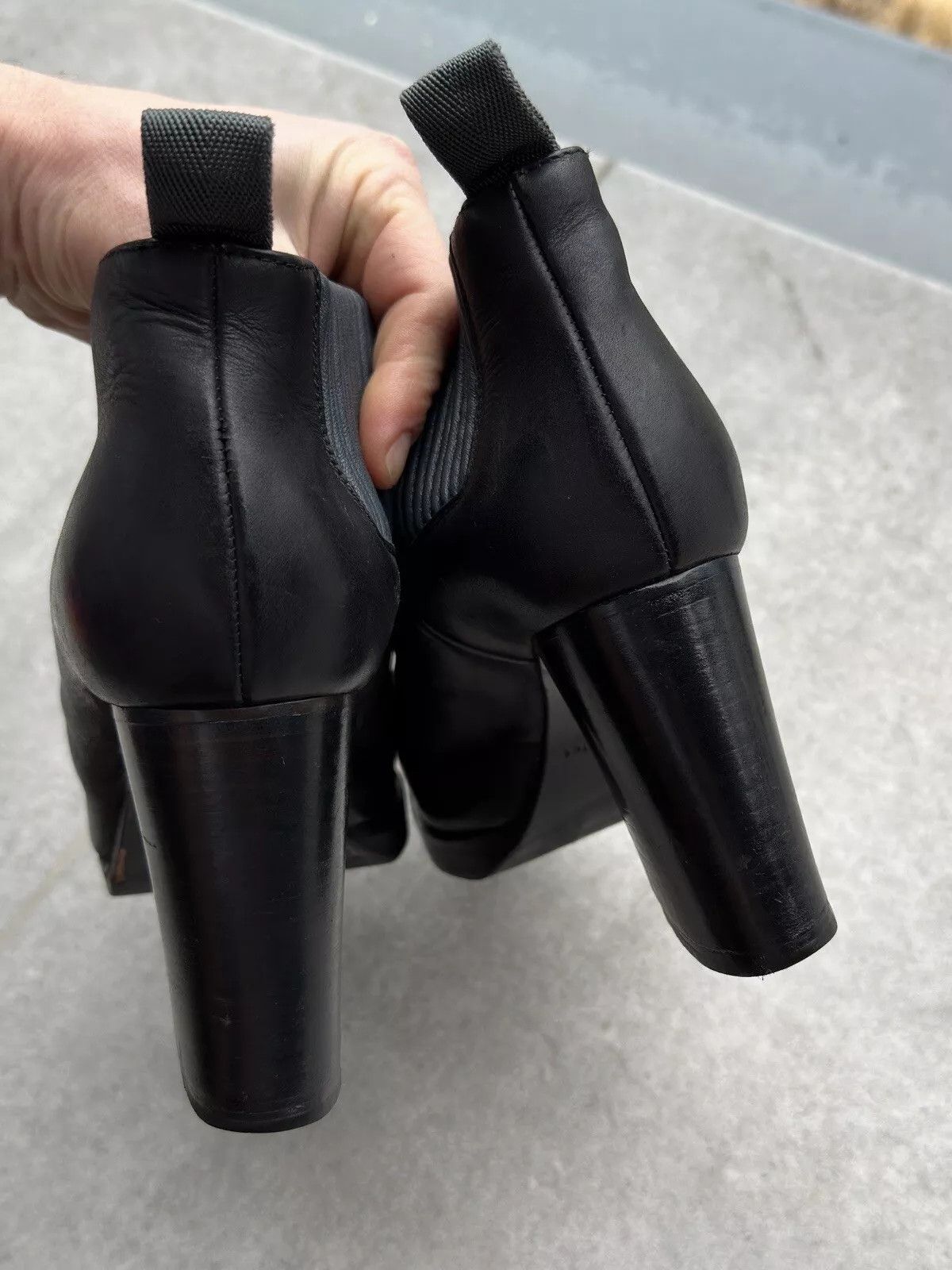 Acne Studios Acne Studios Leather Pump Heel Shoes Platform Boots Womens Size US 7 / IT 37 - 3 Thumbnail