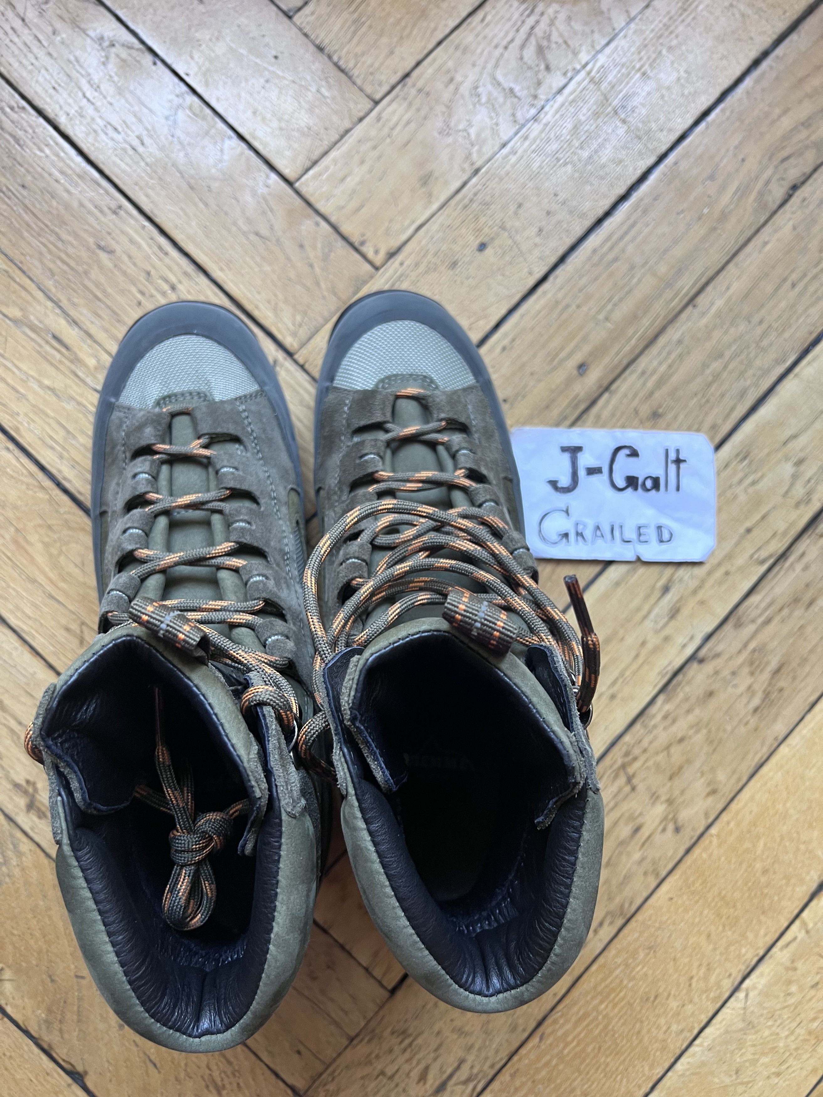 Diemme Hand made in Italy Diemme Hiking Sneaker Boot / Vibram Size US 9 / EU 42 - 7 Thumbnail