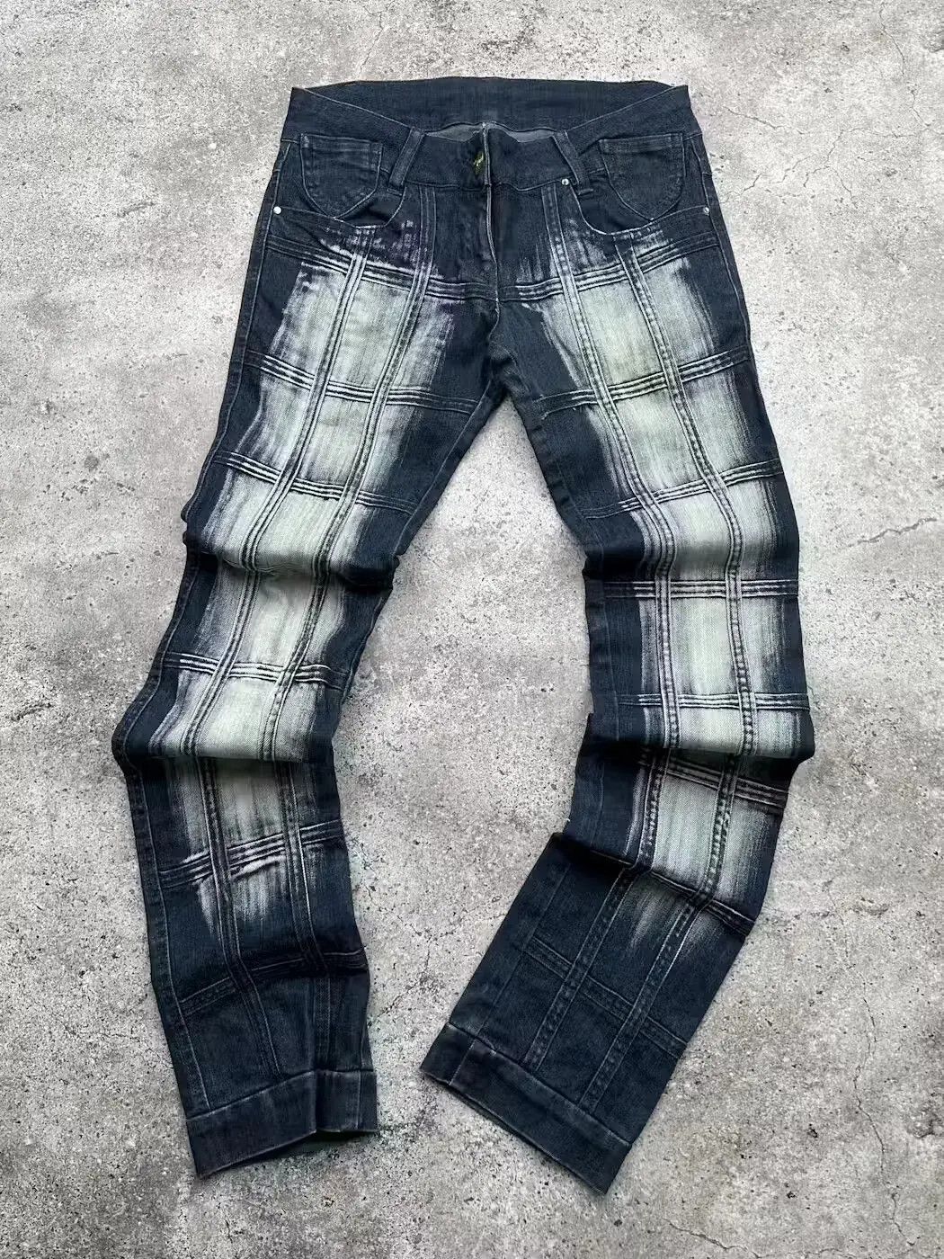 Japanese Brand Vintage Faded Skinny Jeans C413(V431) Size 27" / US 4 / IT 40 - 1 Thumbnail