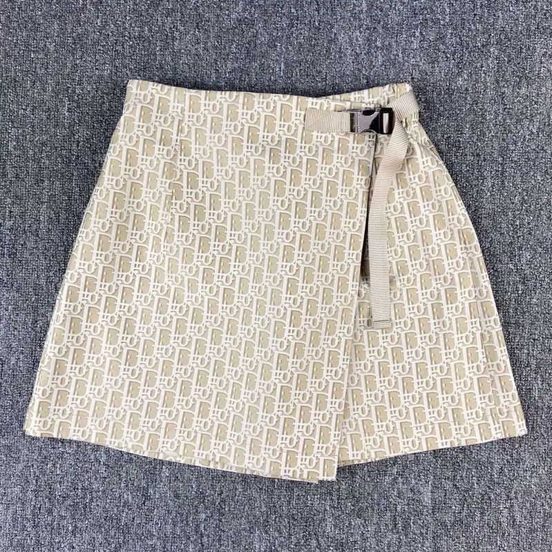 Dior Dior Beige Polyester Women's Shorts 0089 Size 23" - 1 Thumbnail