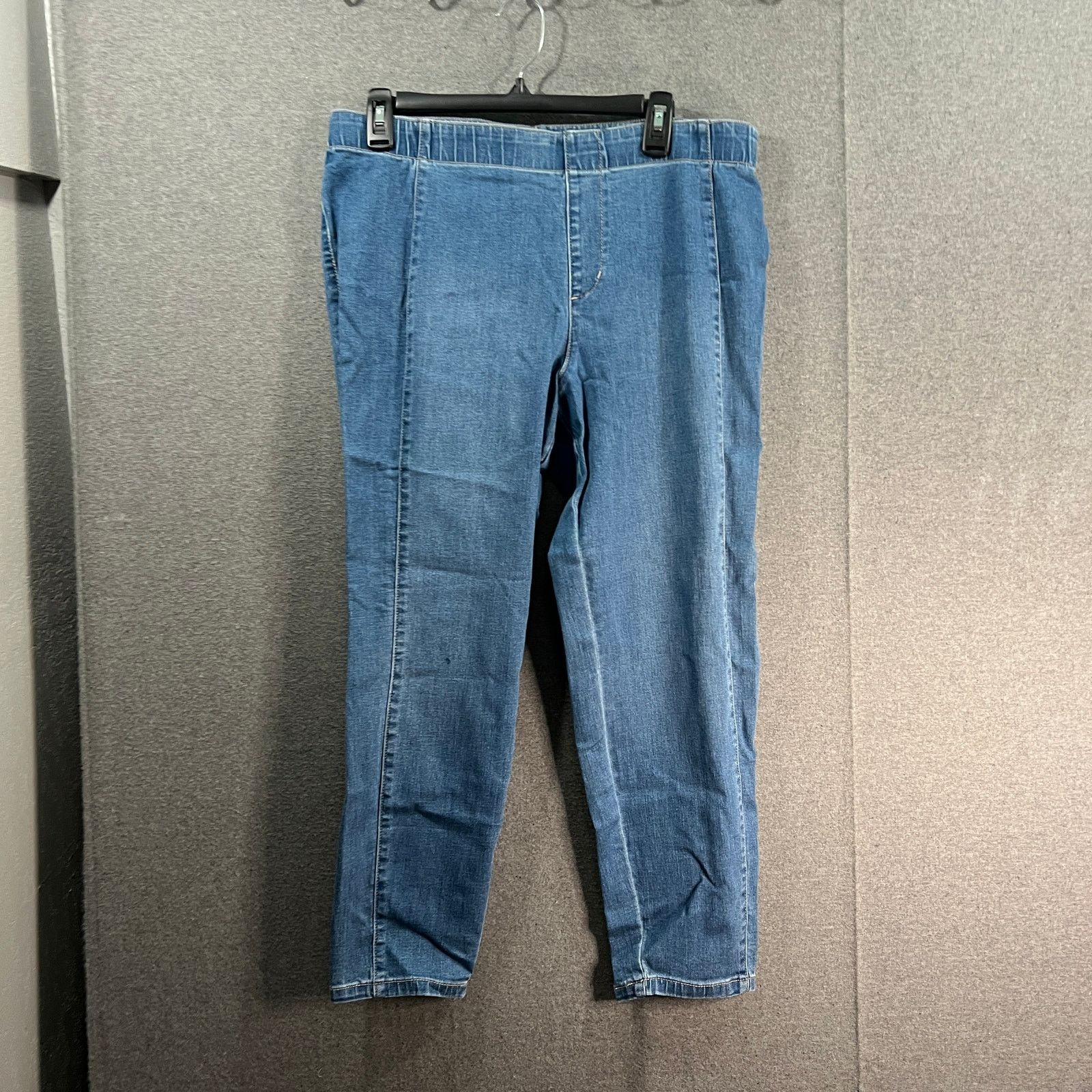 Other Susan Graver Petite So Slimming Pull On Ankle Jean Medium Size 36" / US 14 / IT 50 - 1 Thumbnail