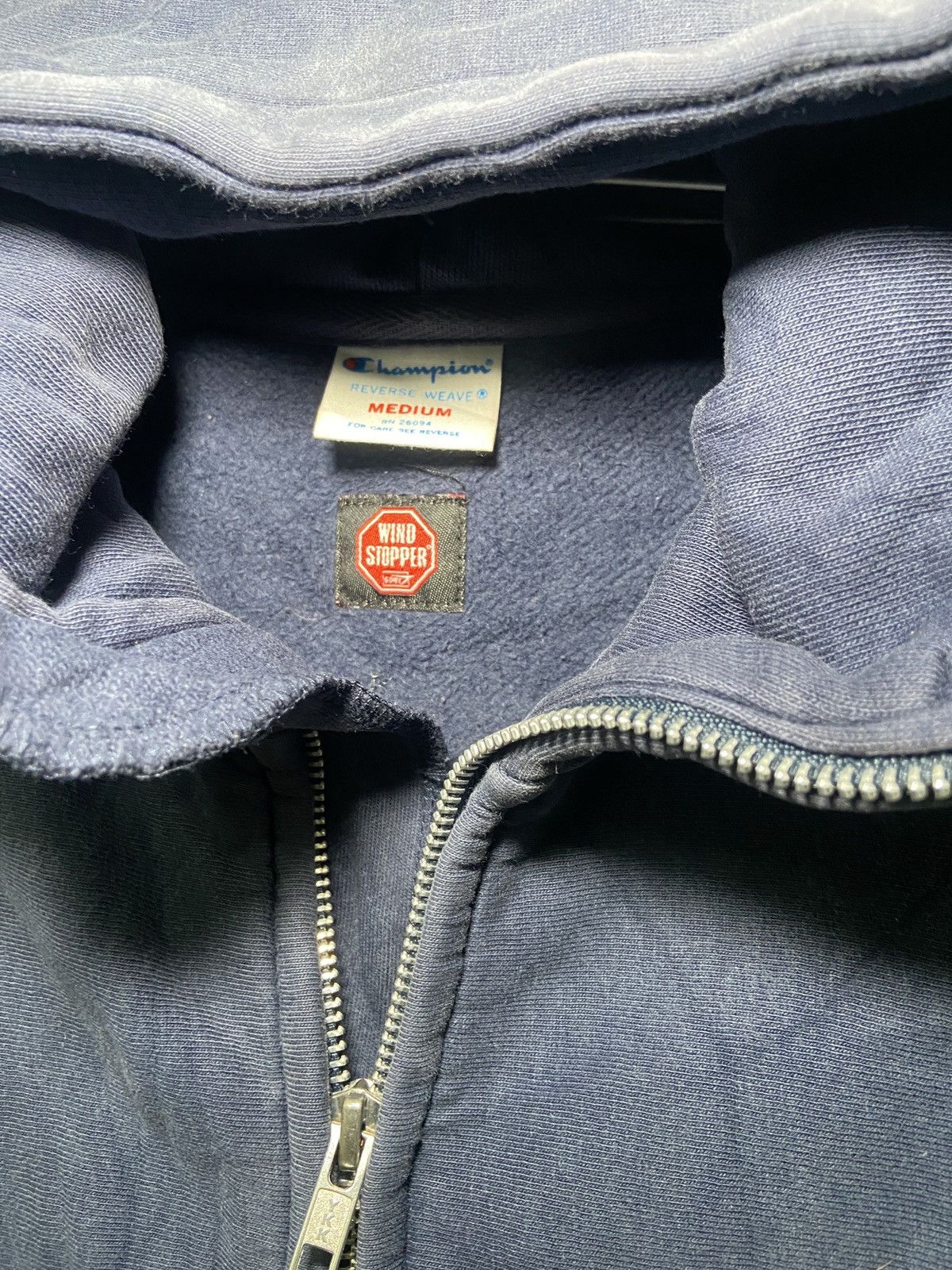 Champion × Vintage Champion Reverse Weave Wind Stopper Heavy cotton Size US M / EU 48-50 / 2 - 3 Thumbnail