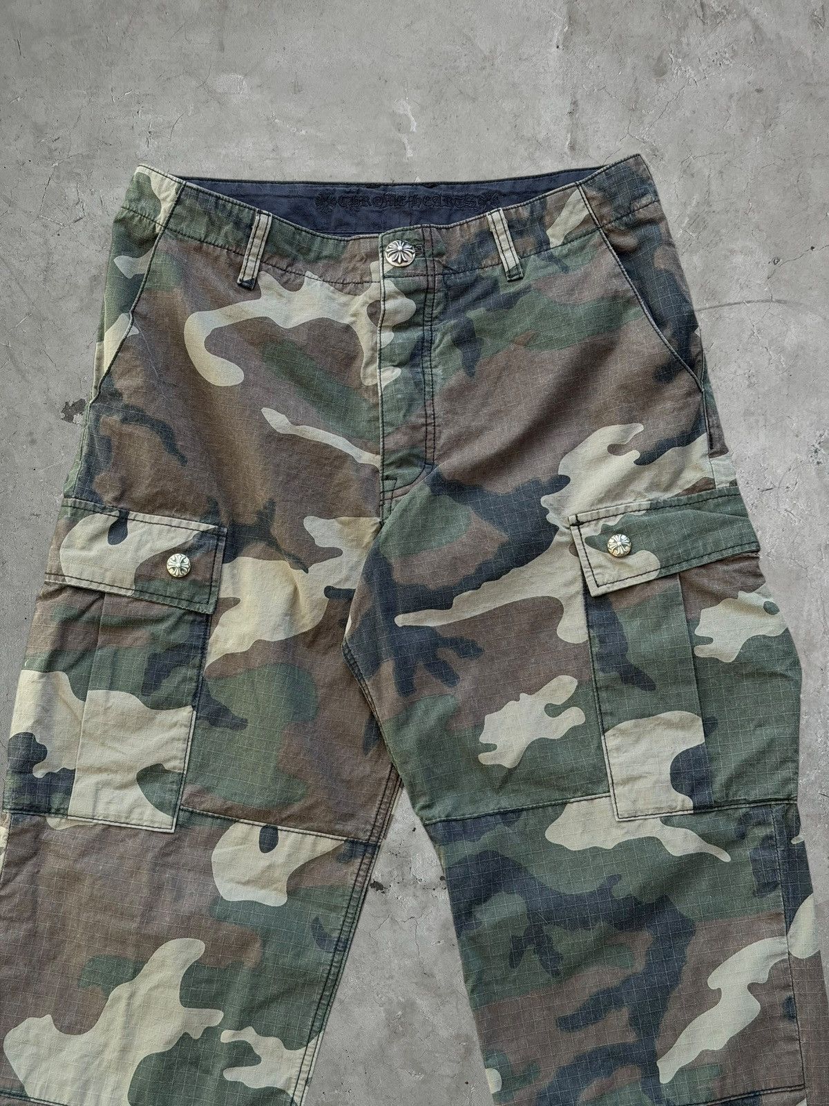 Chrome Hearts Chrome Hearts Camo Cargo Pants Size US 32 / EU 48 - 4 Thumbnail