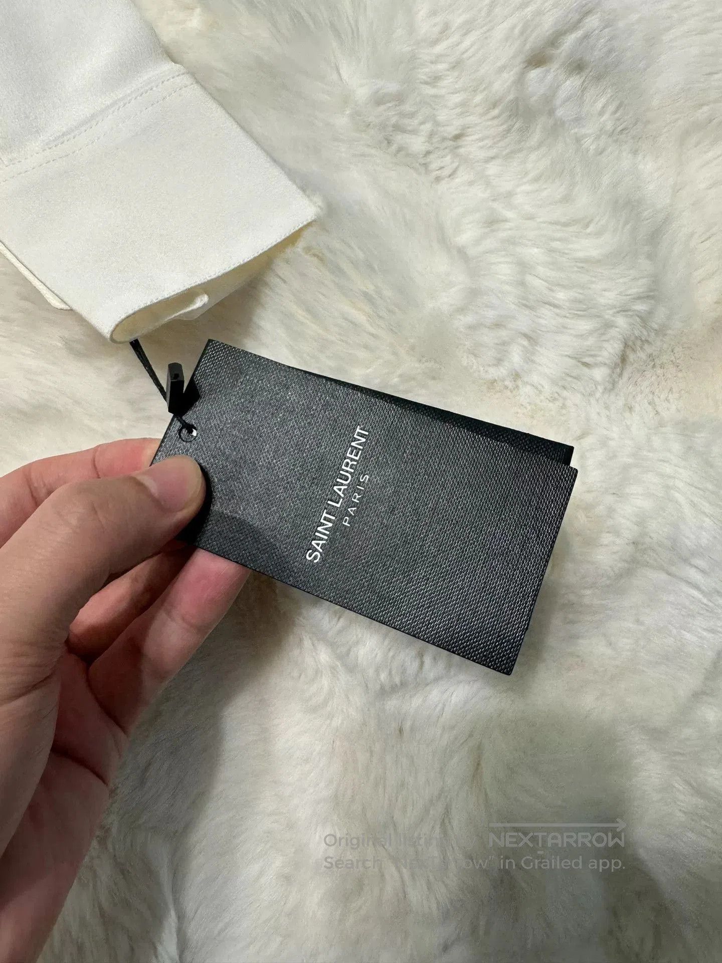 Saint Laurent Paris Saint Laurent Runway Silk Shirt. Size XS / US 0-2 / IT 36-38 - 3 Thumbnail