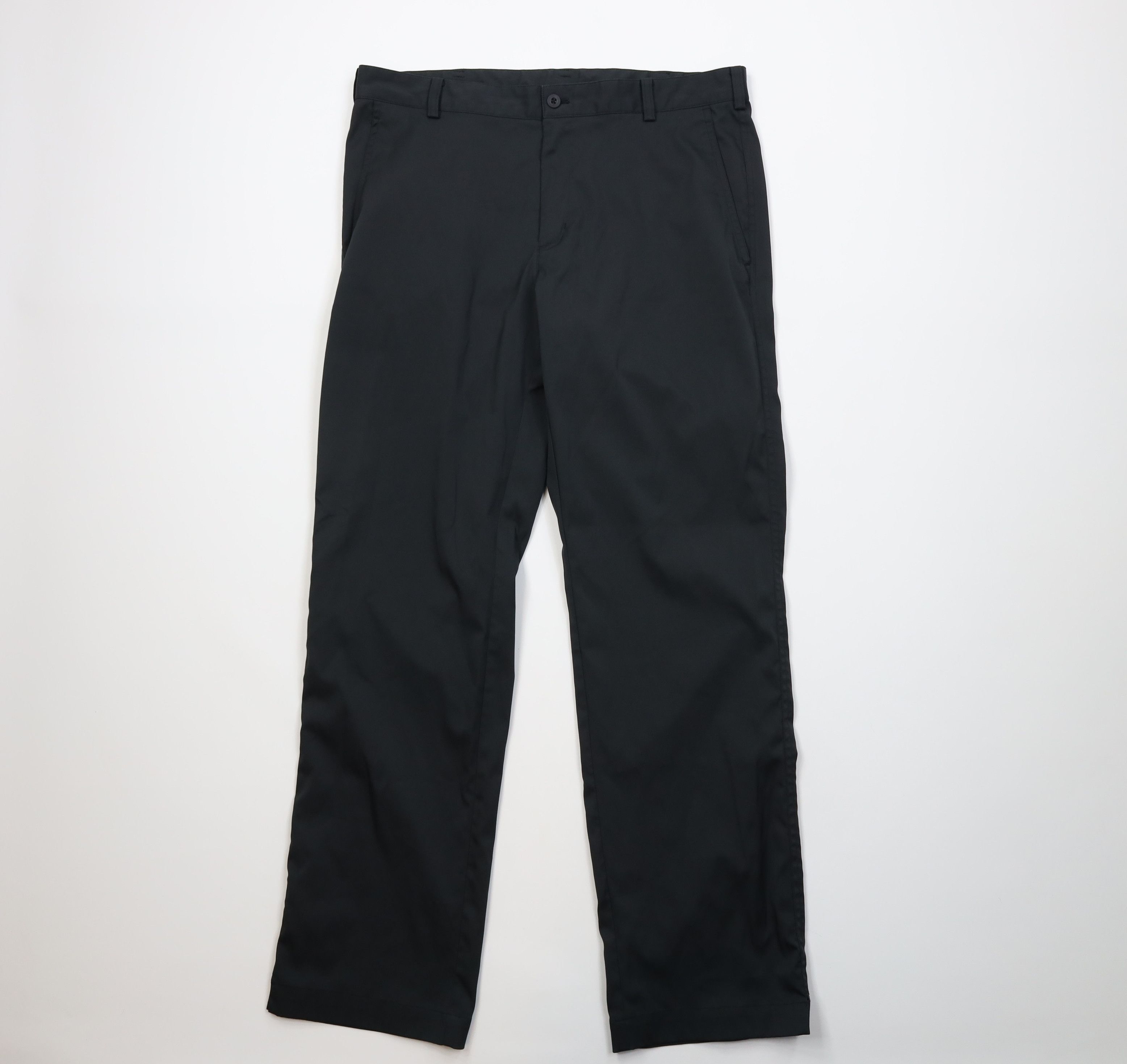 Nike Vintage Y2K Nike Golf Wide Leg Chino Pants Trousers Black Size US 34 / EU 50 - 1 Thumbnail