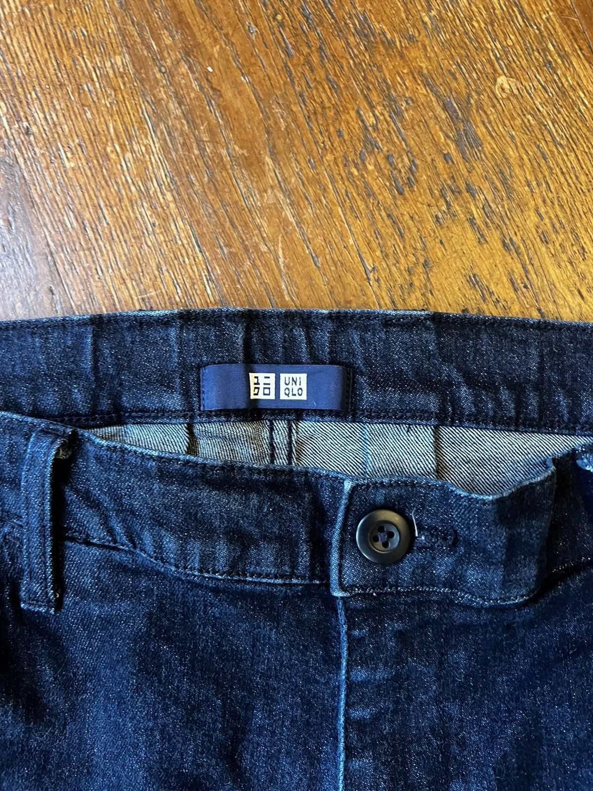 Uniqlo Uniqlo Denim Work Pants Size US 34 / EU 50 - 6 Thumbnail