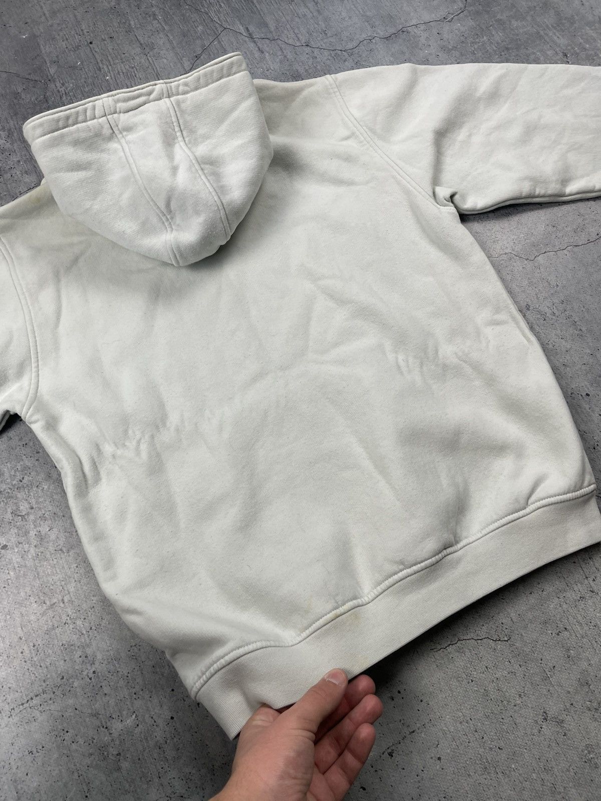 Other Beige hoodie Nike Athletic Vintage streetwear Y2K sk8 boxy Size US XS / EU 42 / 0 - 12 Thumbnail