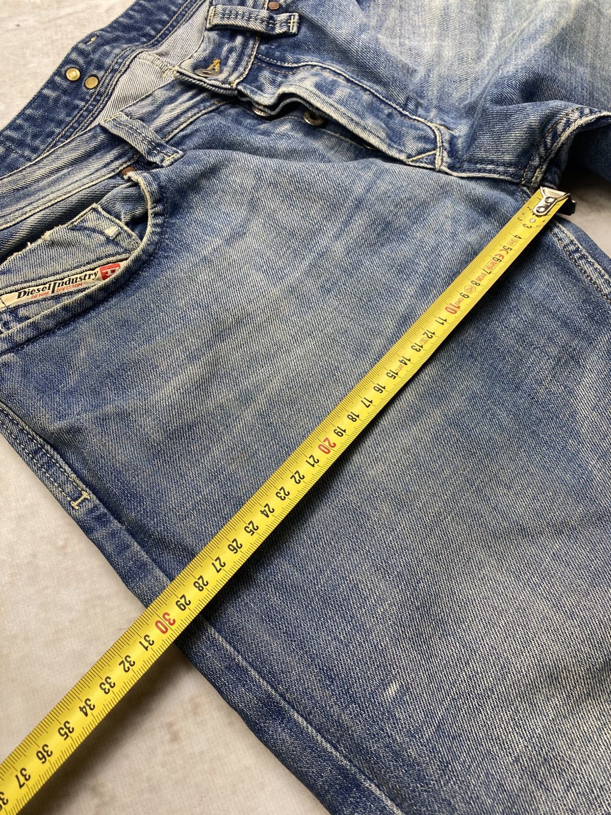 Diesel Vintage Diesel Y2K Faded Flared Jeans Denim Pants Rare Size US 34 / EU 50 - 10 Thumbnail