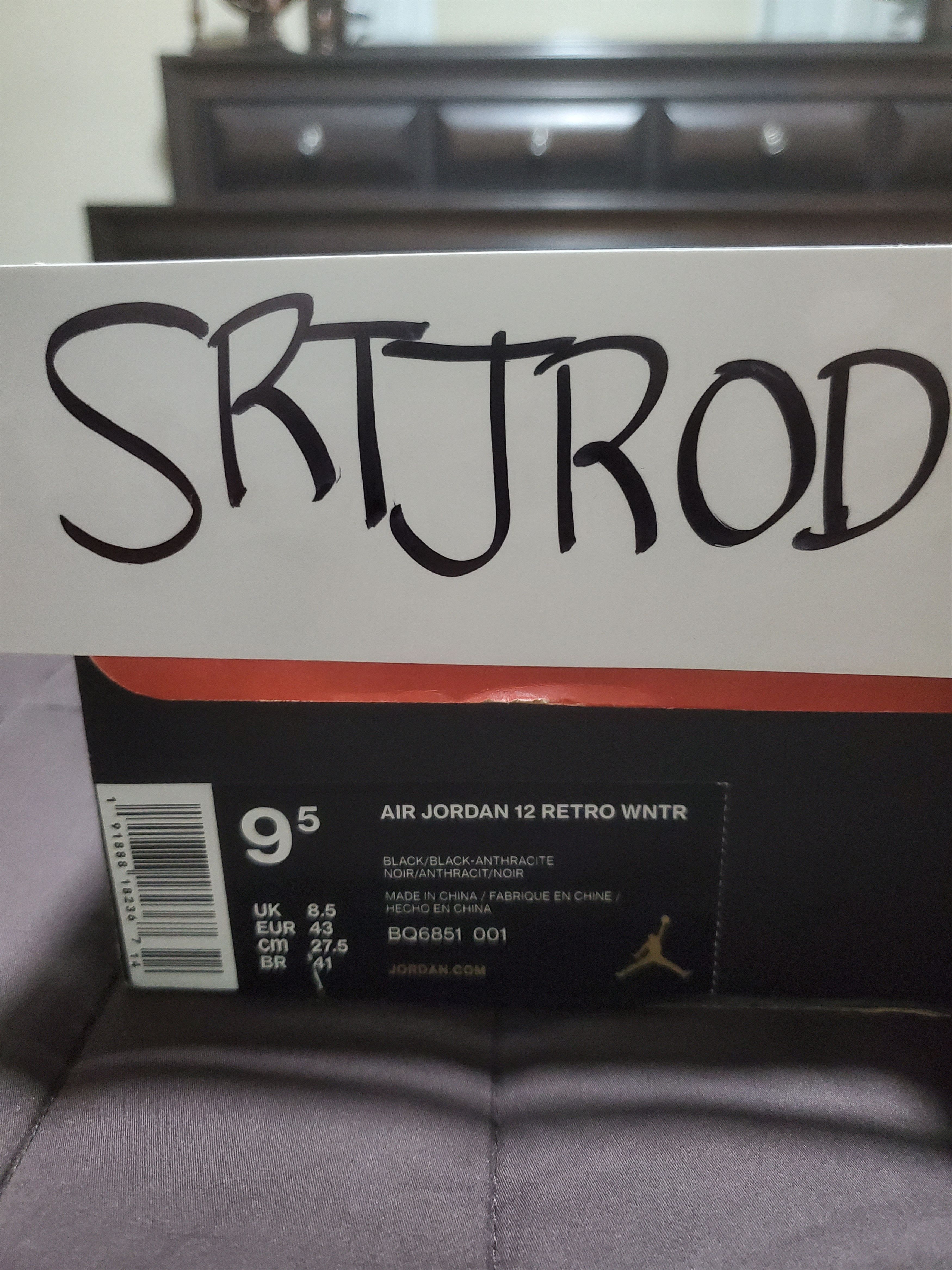 Jordan Brand Air Jordan 12 "Winterized" Size US 9.5 / EU 42-43 - 3 Thumbnail