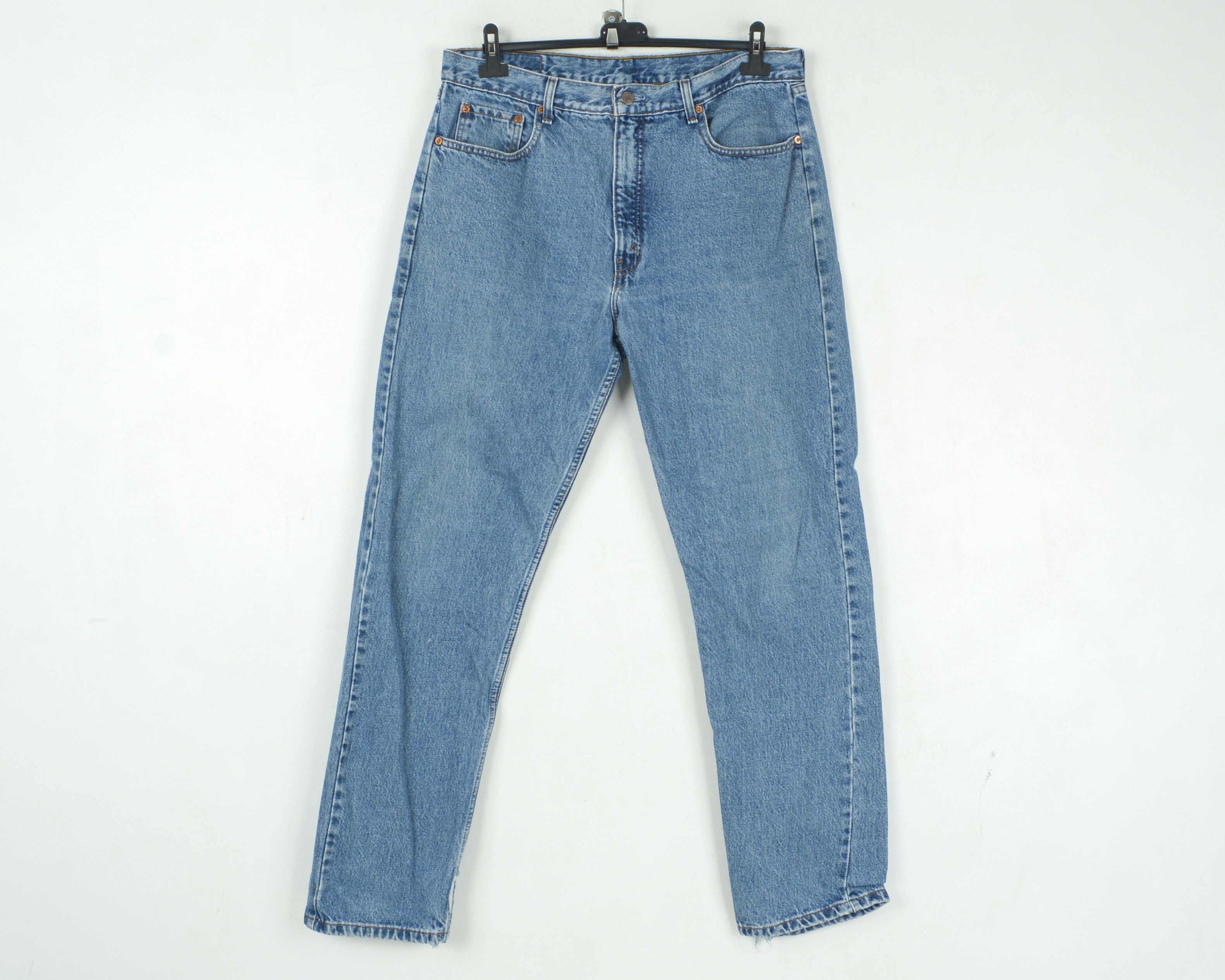 Levi's Orange Tab 615 Men W38 L34 Jeans Denim Pants Split Hems 90s Size US 38 / EU 54 - 1 Thumbnail