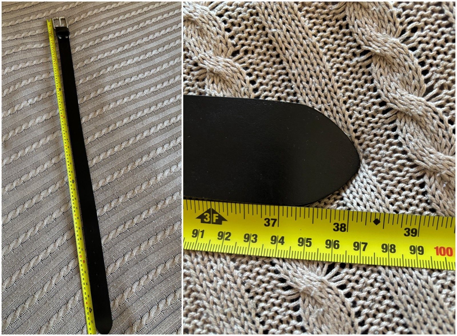 Vintage Fosters Trading Company Vintage Leather Belt 30" 76 cm Small Size 30 - 13 Thumbnail