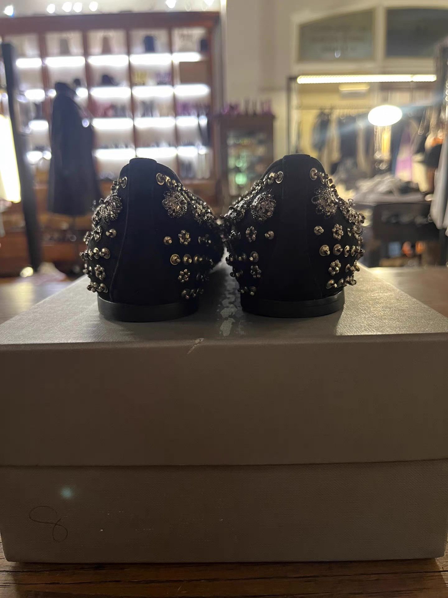 Alexander McQueen Alexander McQueen 15FW Women's Rose Studded Loafers Ｑ25 Size US 7 / IT 37 - 3 Thumbnail