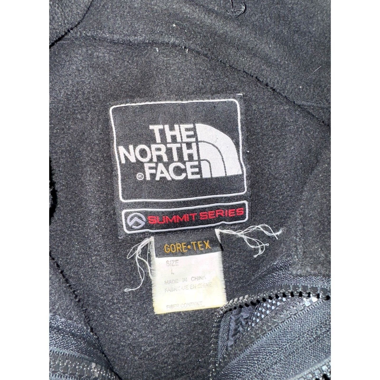 The North Face VINTAGE North Face Summit Series Gore-Tex Jacket Men's Parka L Black Hiking Skiing Walking Y2K Flaw Size US L / EU 52-54 / 3 - 2 Thumbnail
