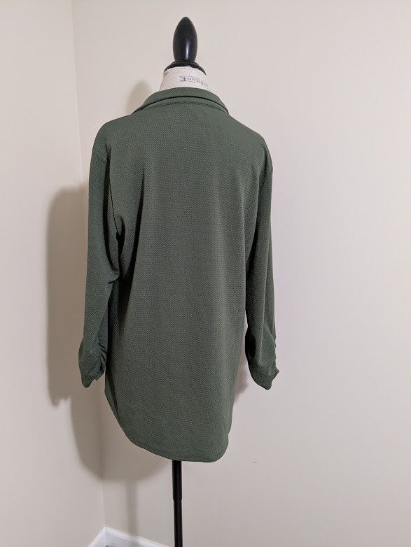 Other Charming Charlie open front olive NWT sweater Size XL / US 12-14 / IT 48-50 - 3 Thumbnail