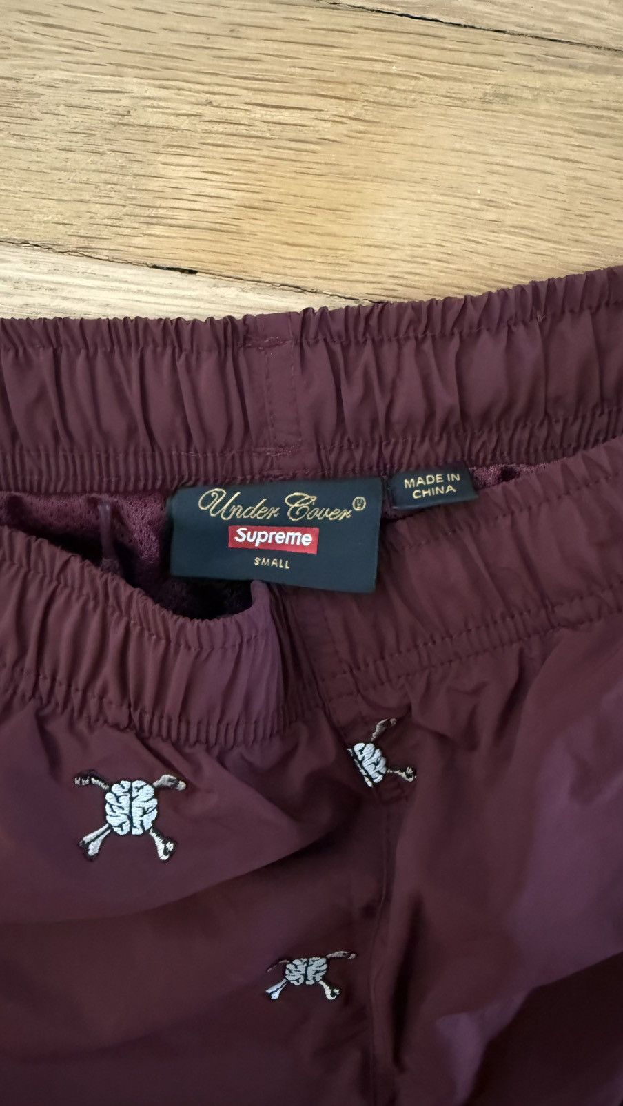 Supreme × Undercover Supreme Undercover Track Pant Burgundy Small Size US 30 / EU 46 - 6 Thumbnail