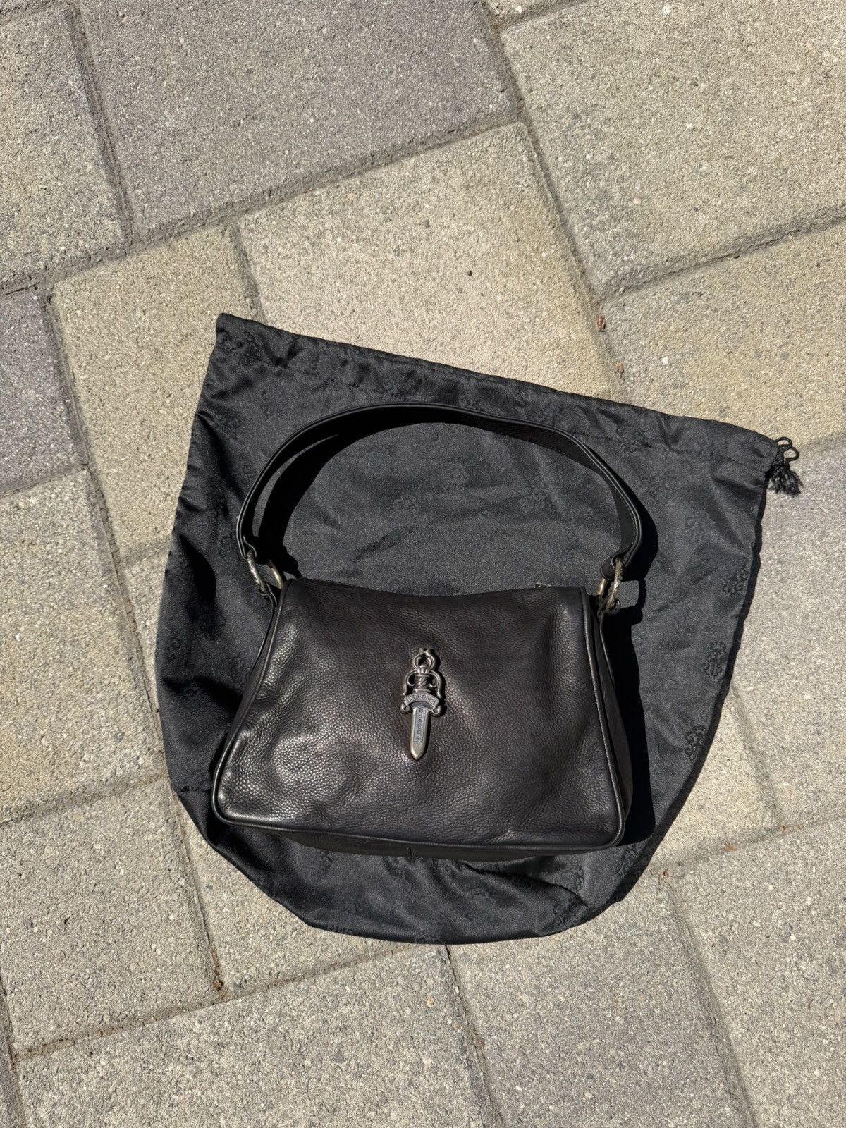 Chrome Hearts Chrome Hearts Leather Chicken Nugget Shoulder Bag Size ONE SIZE - 1 Thumbnail