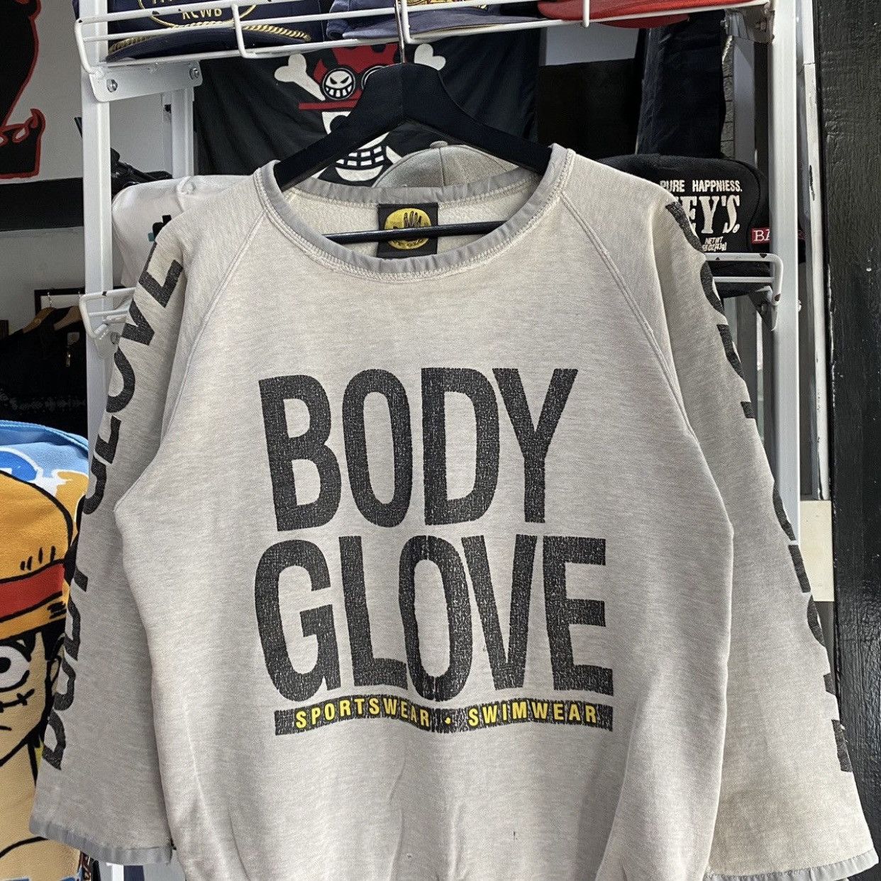 Body Glove Vintage Body Glove Spellout Sweatshirt Surf Skate Archive80s Size US M / EU 48-50 / 2 - 3 Thumbnail