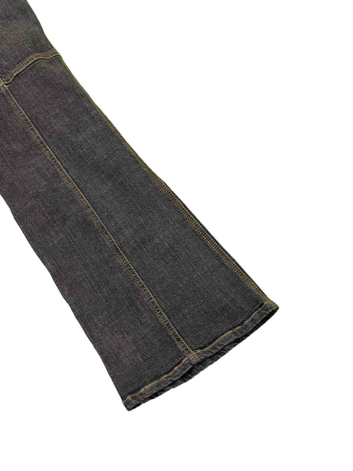 Japanese Brand Flare Jeans Jouer Echess Distress Stretch Boot Cut 6🟦2 Size US 30 / EU 46 - 13 Thumbnail