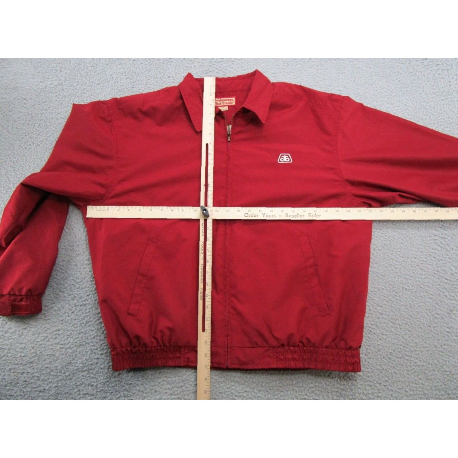 Vintage VTG Pioneer Windbreaker Jacket Men's XL Red Plaid Polyester Full Zip Lightweight Lined Pockets Wind-Resistant mujer? (no gender) Size US XL / EU 56 / 4 - 6 Thumbnail